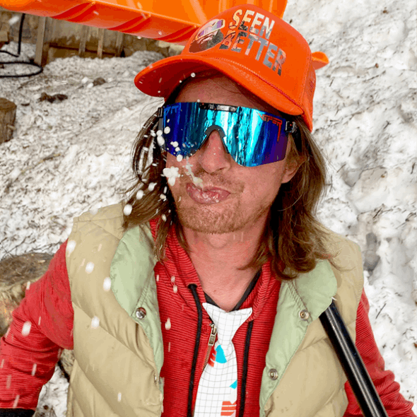 Die Absolute Freiheit Polarisierte Doppelt Breite Grubenotter