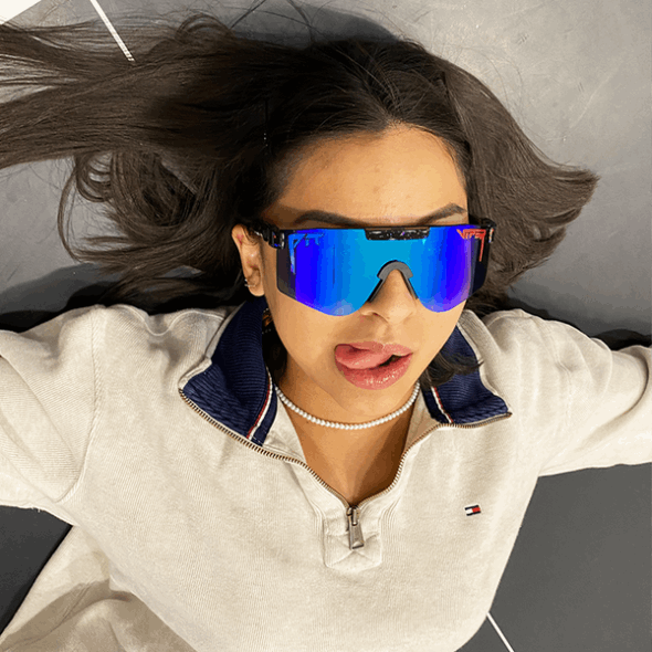 Die Absolute Freiheit Polarisierte Doppelt Breite Grubenotter