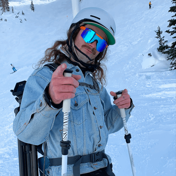 Die Crush Polarisierte Doppelt Breite Grubenotter