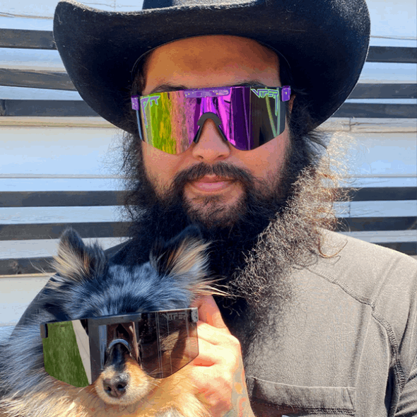 Die Donatello Polarisierte Doppelbreite Grubenotter