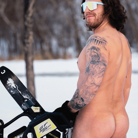 Die Kanonenkugel Polarisierte Grubenotter