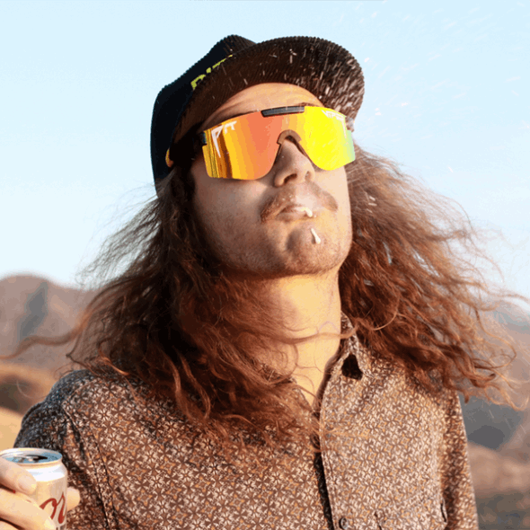 Grubenotter Das Geheimnis Polarisiert Doppelt Breit