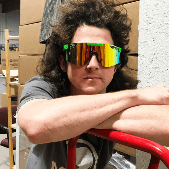 Grubenotter Die Boomslang Polarisierte Doppelt Breite Mode