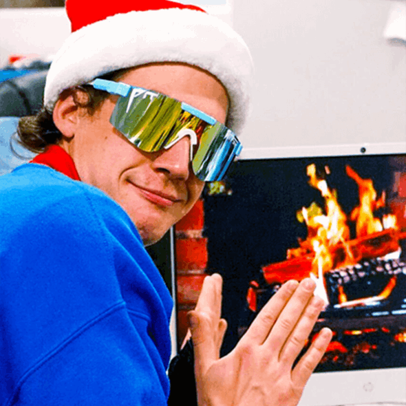 Grubenotter Die Kanonenkugel Polarisiert Doppelt Breit