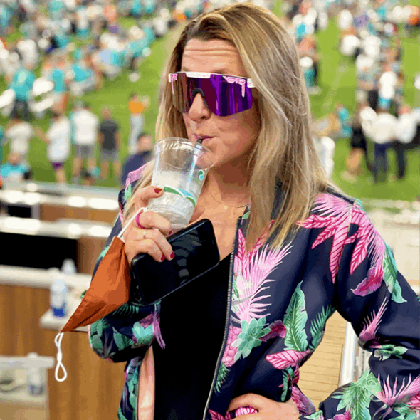 Grubenotter Die La Brights Polarisiert Doppelt Breit