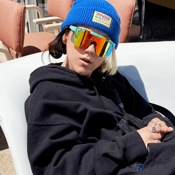 Grubenotter Die Poseidon Polarisierte Mode