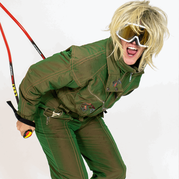 Grubenotter Die Weiße Aus Gogglés