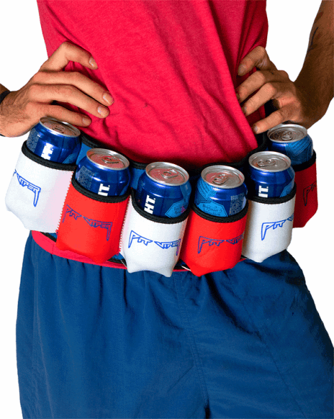 Grubenotter The Butt Bar Biergürtel Merika